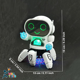 Robot BOT Pioneer Toy With Colorful Lights And Music Nice Toy For Kids, 3 image