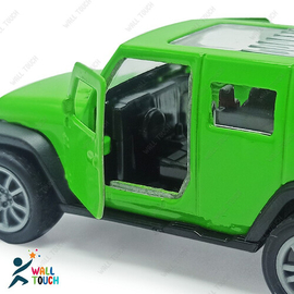 Alloy Die cast Pull Back Mini Metal Jeep Car Model Super Speed Mini Latest Toy Gift For Kids & For Transportation Vehicle Car Lover-Green, 5 image