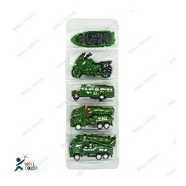 Die Cast Metal Car Set for kids Vehicle Gift Pack 5-Pieces 5 different type of vehicles, 7 image