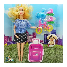 Team Beauty and Stylish Barbie Doll Wonderful Toy With Dress & Accessories For kids & Girls