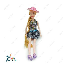 Beauty Fashion Girl Stylish Barbie Doll Wonderful Toy & Accessories For kids & Girls, 18 image