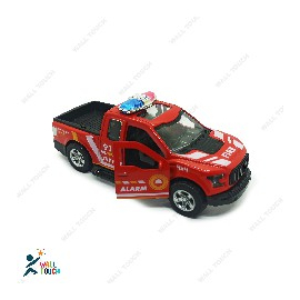Amazing Die Cast Metal Car Truck Toy Vehicle For Kids Toddlers (Red)