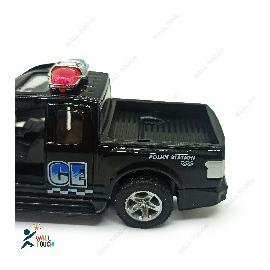 Amazing Die Cast Metal Car Truck Toy Vehicle For Kids Toddlers (Black), 4 image