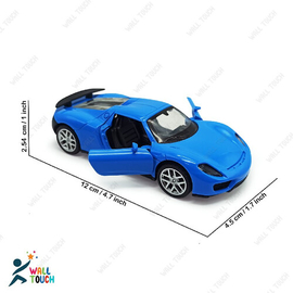 Alloy Die cast Pull Back Mini Metal Private Car Model Super Speed Mini Latest Toy Gift For Kids & For Transportation Vehicle Car Lover (Blue), 6 image