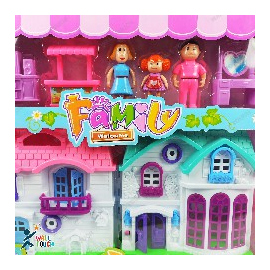 Happy Family Dream House Play Set Toy for kids, 5 image