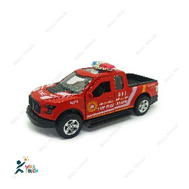 Amazing Die Cast Metal Car Truck Toy Vehicle For Kids Toddlers (Red), 3 image