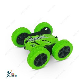 Stunt Racing Remote Control Double Flip Rechargeable Car High Speed (Green), 7 image