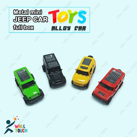 Alloy Die cast Pull Back Mini Metal Jeep Car Model Super Speed Mini Latest Toy Gift For Kids & For Transportation Vehicle Car Lover-Fullbox, 5 image