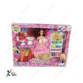 Beauty Fashion and Stylish Barbie Doll Wonderful Toy With Dress &  Accessories For kids & Girls, 2 image