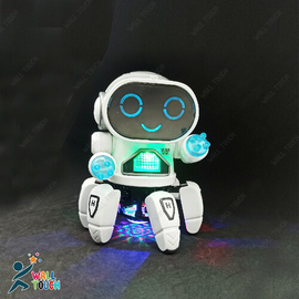 Robot BOT Pioneer Toy With Colorful Lights And Music Nice Toy For Kids, 8 image