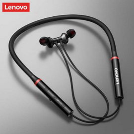 Lenovo HE05x Sports Magnetic Wireless Earphones - Black, 3 image