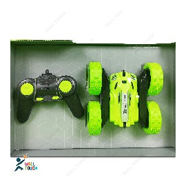 Stunt Racing Remote Control Double Flip Rechargeable Car High Speed (Green), 6 image