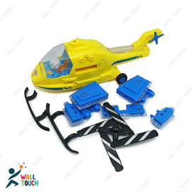 Cartoon Helicopter Toy With Lights And Music Nice Toy For Kids, 3 image