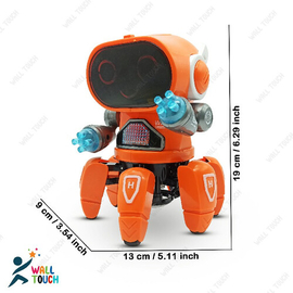 Robot BOT Pioneer Toy With Colorful Lights And Music Nice Toy For Kids, 2 image