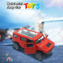 Alloy Die cast Pull Back Mini Metal Jeep Car Model Super Speed Mini Latest Toy Gift For Kids & For Transportation Vehicle Car Lover-Red, 3 image