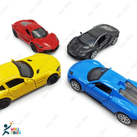 Alloy Die cast Pull Back Mini Metal Private Car Model Super Speed Mini Latest Toy Gift For Kids & For Transportation Vehicle Car Lover (Fullbox)