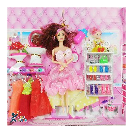 Beauty Fashion and Stylish Barbie Doll Wonderful Toy With Dress &  Accessories For kids & Girls, 4 image