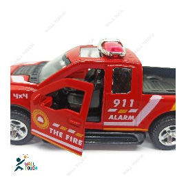 Amazing Die Cast Metal Car Truck Toy Vehicle For Kids Toddlers (Red), 7 image