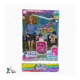 Team Beauty and Stylish Barbie Doll Wonderful Toy With Dress & Accessories For kids & Girls, 4 image