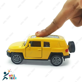 Alloy Die cast Pull Back Mini Metal Jeep Car Model Super Speed Mini Latest Toy Gift For Kids & For Transportation Vehicle Car Lover-yellow, 2 image