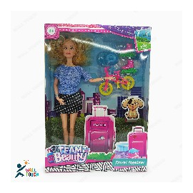 Team Beauty and Stylish Barbie Doll Wonderful Toy With Dress & Accessories For kids & Girls, 2 image