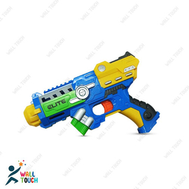 Soft Bullet Blaster Field Arms Fighter Fires Foam Shooter Plastic Soft Bullet Blaster Toy Nub Gun With Suction Target & Bullet, 8 image