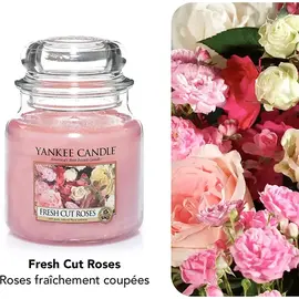 Yankee Candle Classic Medium Jar Fresh Cut Roses (411g), 2 image