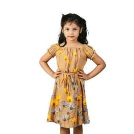 Short Sleeve Girls' Summer Frock, Baby Dress Size: 2 years, 3 image