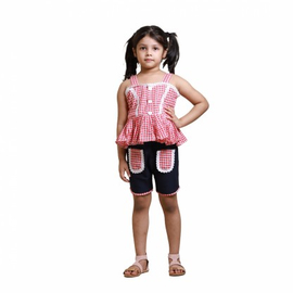 Girls Fashionable Tops & Pant Set for Summer, Baby Dress Size: 2 years, 2 image