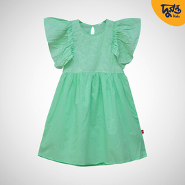 Toddler Girls Woven Frock 22-C-G-FRK-0069-DR, Baby Dress Size: 18-24 months