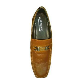 Men's Leather Formal Shoe-Brown