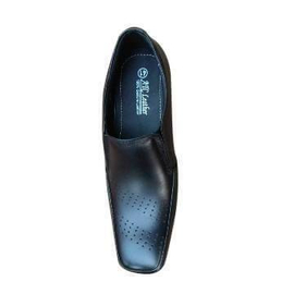 Men's Leather Formal Shoe-Black