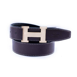 safa leather-Artificial Leather Belt with "H" Shape Buckle