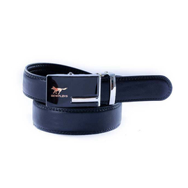 Black Safa leather-Artificial Leather Belt
