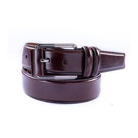 Safa leather-Maroon Artificial Leather Belt For man