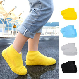Boots Silicone Waterproof Shoe Cover Reusable Rain Shoe Covers Unisex Shoes Protector Anti-slip Rain Boot Pads For Rainy Day