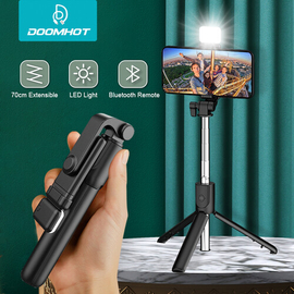 P20s Selfie Stick Tripod Stand Flash Light, 2 image