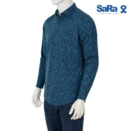 SaRa Mens Casual Shirt (MCS602FCF-Printed), Size: S, 4 image