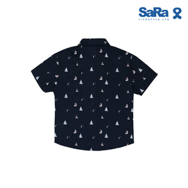 SaRa Boys Casual Shirt (BCS232PEK-Navy blue), Baby Dress Size: 2-3 years, 2 image