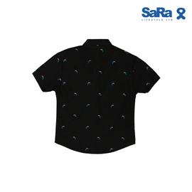 SaRa Boys Casual Shirt (BCS242PEK-Black), Baby Dress Size: 2-3 years, 3 image