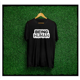 Cotton Short Sleeve For Man- Being Human 01, Size: M, 2 image