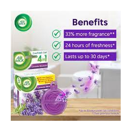 Airwick Air Freshener Gel Lavender 50gm, 2 image