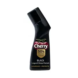 Cherry Shoe Polish Black 75ml