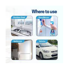 Mr. Brasso Glass & Household Cleaner 5L Mega Refill with Ultra Shine Formula for TV, Electronics, Fridge, Laminated Furniture, Mirror, Car Windshield, 3 image