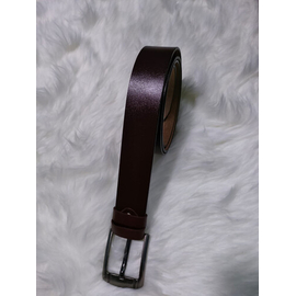 Formal Leather Belt for Mens (Dark Chocolate)