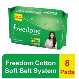 Freedom Belt System 8 pads Sanitary Napkin