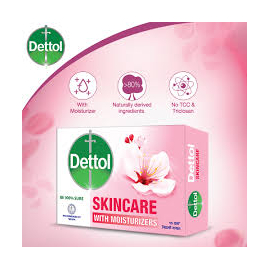 Dettol Soap Skincare 30gm Bathing Bar, Soap with Moisturizers, 3 image