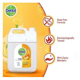 Dettol Handwash Re-Energize 5L Mega Refill Super Saver Pack pH-Balanced Liquid Soap formula, 2 image