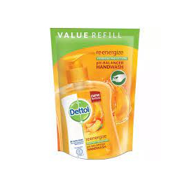 Dettol Handwash Re-energize 170ml Refill pH-Balanced Liquid Soap formula