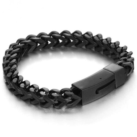 Mens Powerful Stainless Steel Bracelet, 2 image